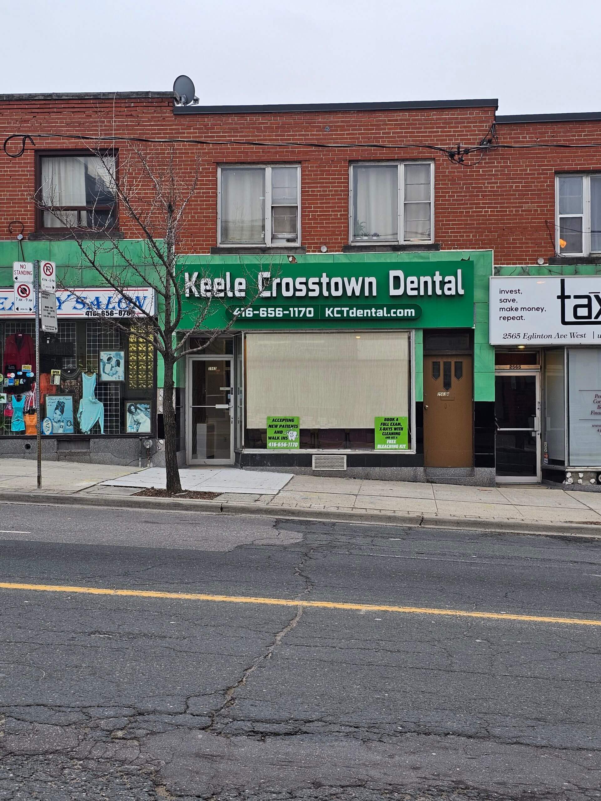 clinic front view
